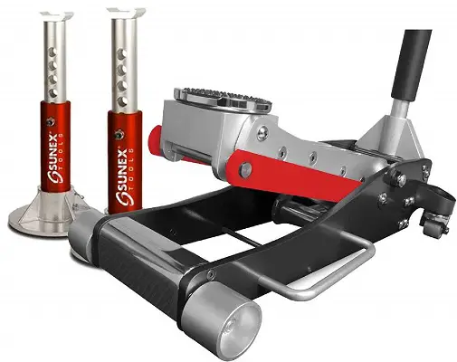 Sunex 6603ASJPK Aluminum 3 Ton Jack Pack