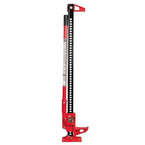 Torin Big Red 48” Ratcheting off-road/Utility Farm Jack, 3 Ton Capacity