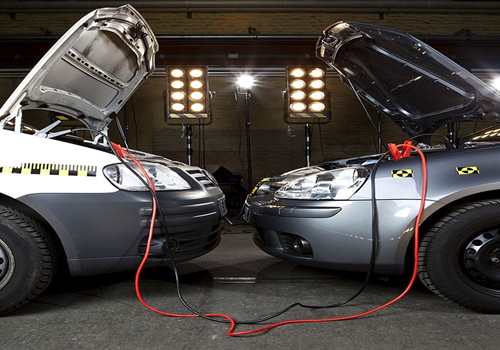 How to Charge a Car Battery with Another Car